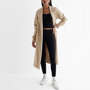 Express Belted Women's Swetshirt Trench